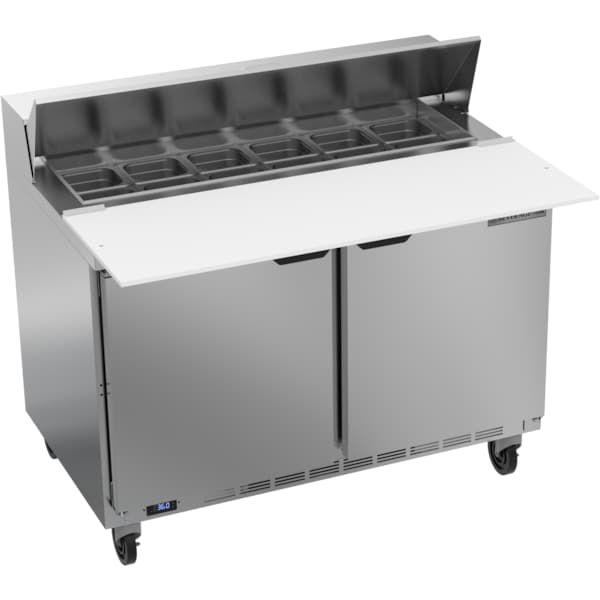 Beverage-Air Refrigerated Sandwich Prep Table, 2 Door, 13.9 cu. Ft, 115 Volt SPE48HC-12C - main